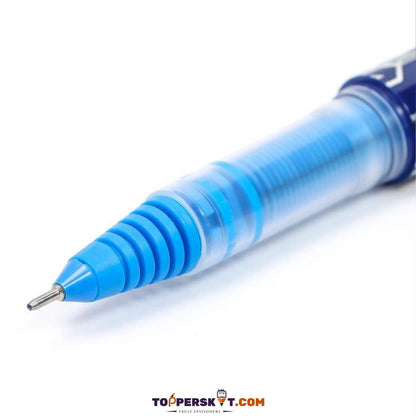 LX Max Refillable Liquid Ink Roller Pen -Blue (Pack of 1)