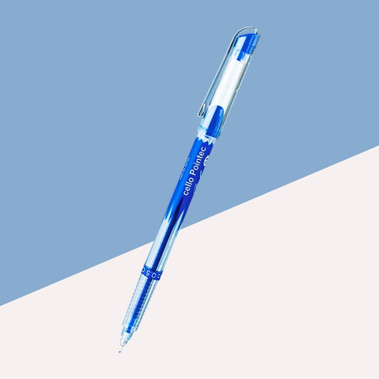 Cello Pointec Gel Pen – Blue: Precision Writing Perfected with German Ink ( Pack of 1 ) - Topperskit LLP