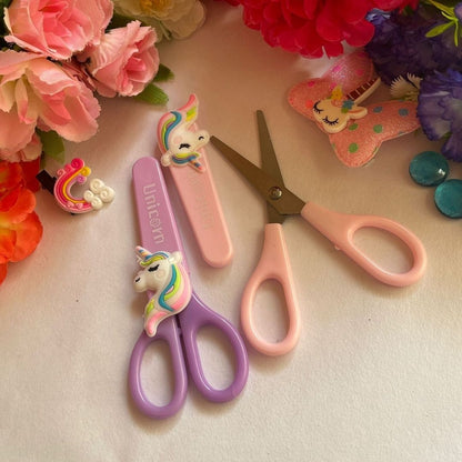 Enchanting Cuts: Unicorn Scissor - A Whimsical Addition to Your Stationery Wonderland ( Pack of 1 ) - Topperskit LLP