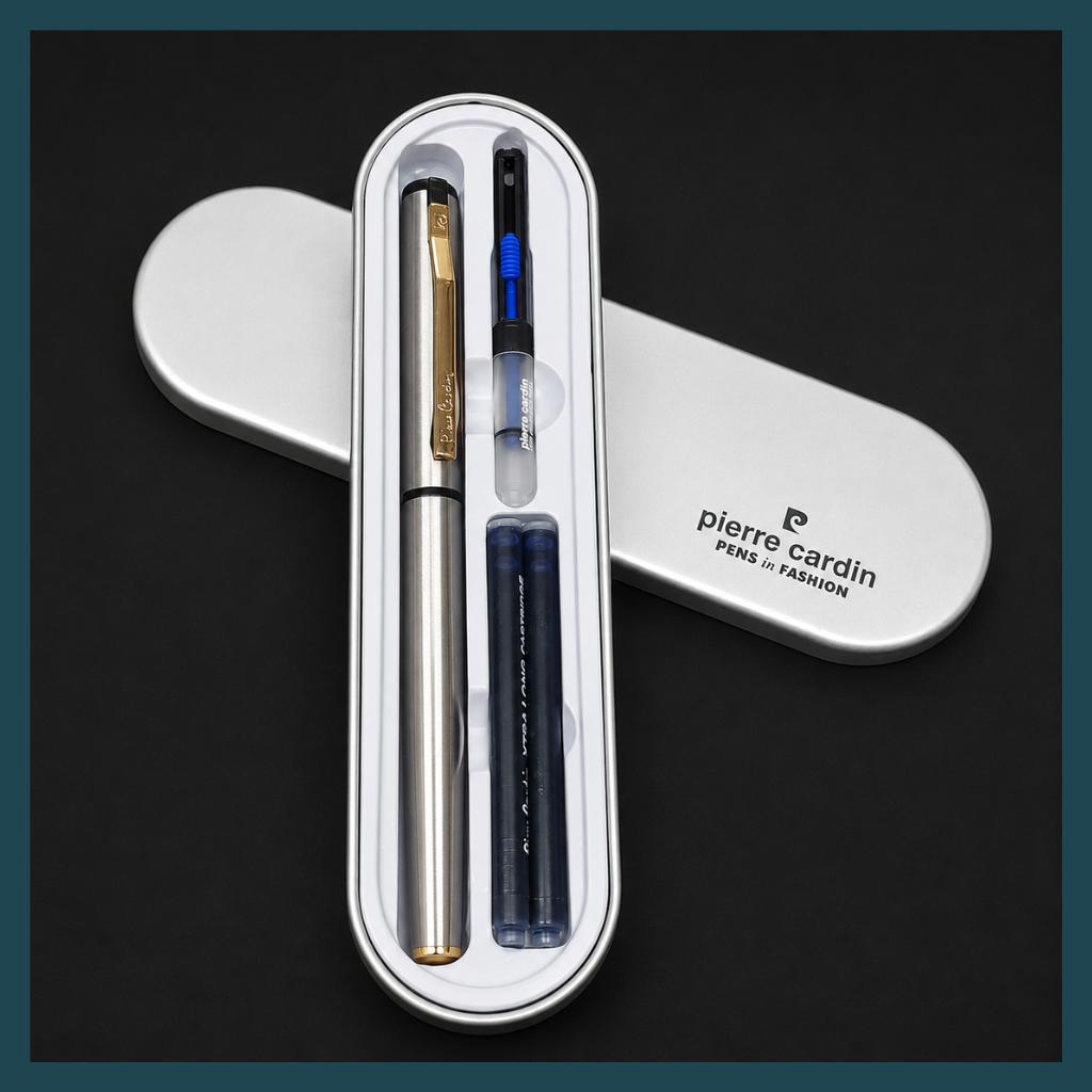 Pierre Cardin Reprise Exclusive Fountain Pen Blue - Image 2