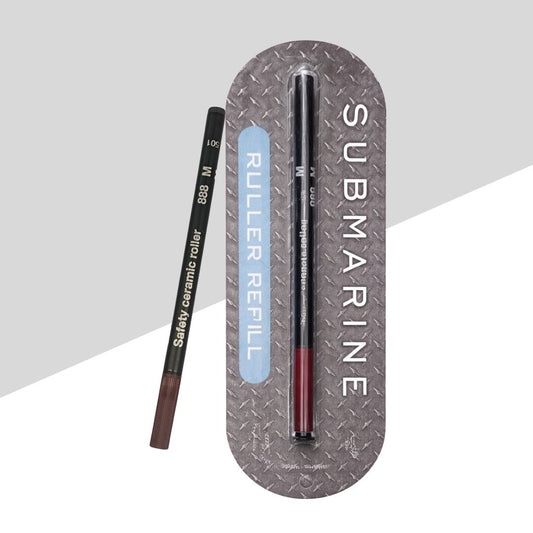 Submarine Safety Ceramic Roller 888 M Refill – Black (Pack of 1)