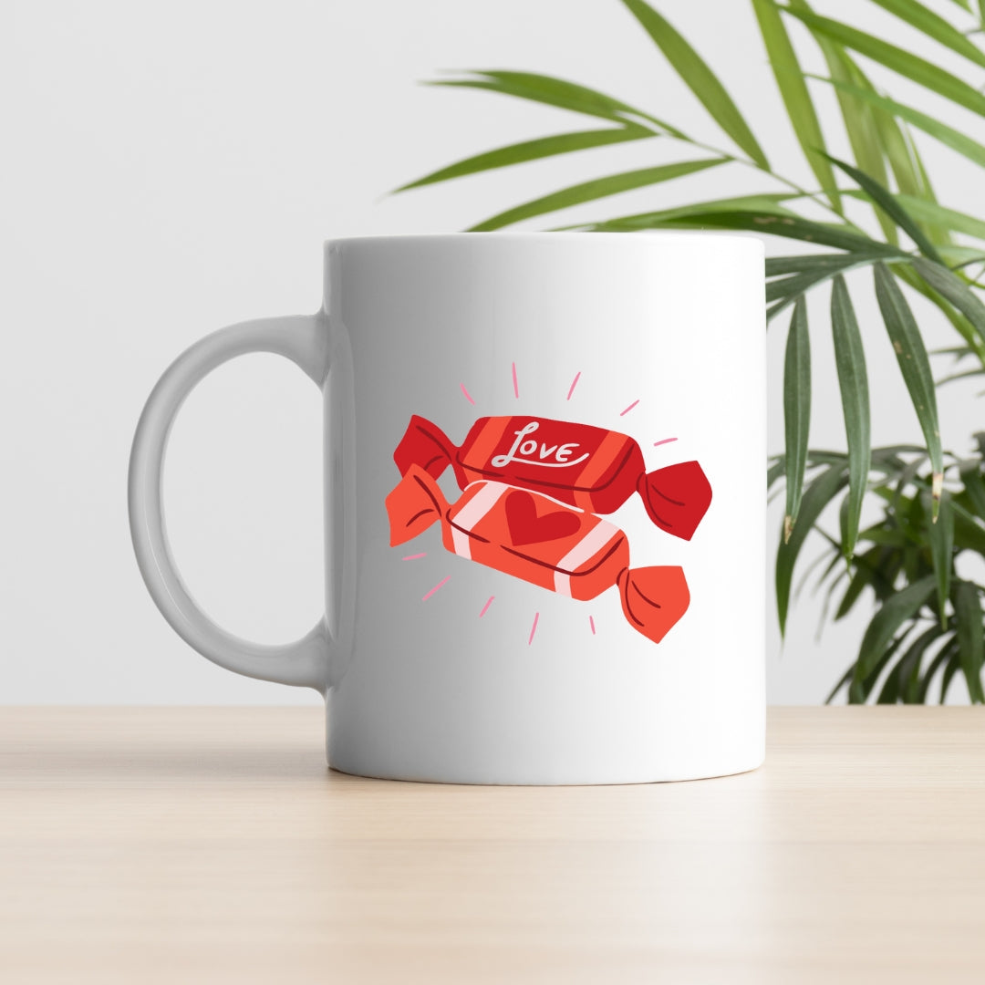 Stylish Coffee Mug with Printed Design (Pack of 1)