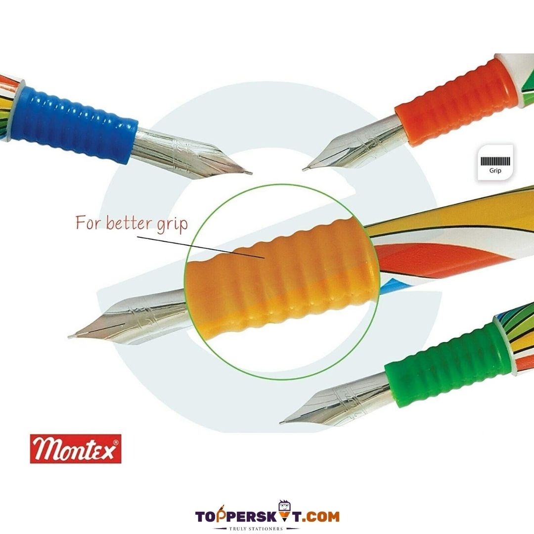 Montex Student Fountain Pen: Where Style Meets Precision in Every Stroke ( Pack of 1 ) - Topperskit LLP