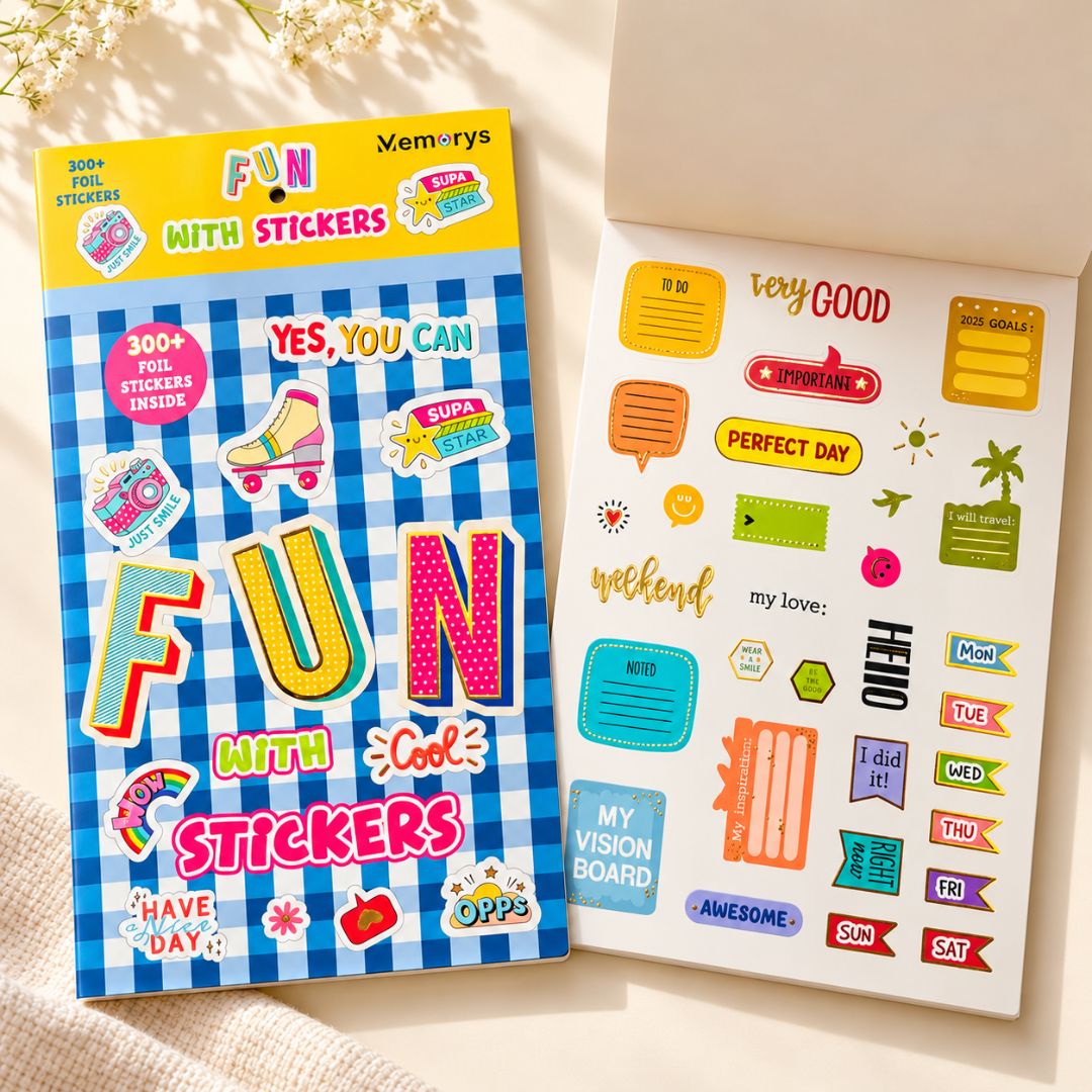 Memorys Fun With Stickers Assorted Collection
