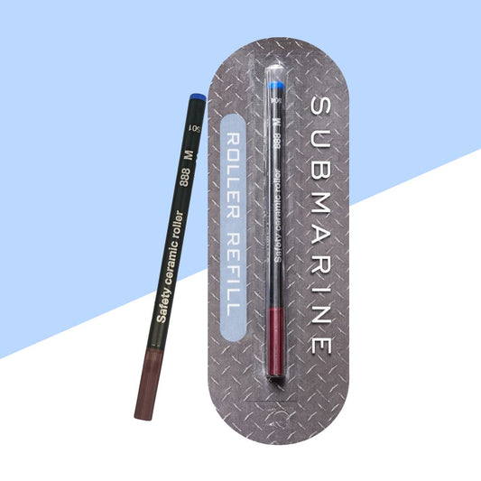 Submarine Safety Ceramic Roller 888 M Refill – Blue (Pack of 1)