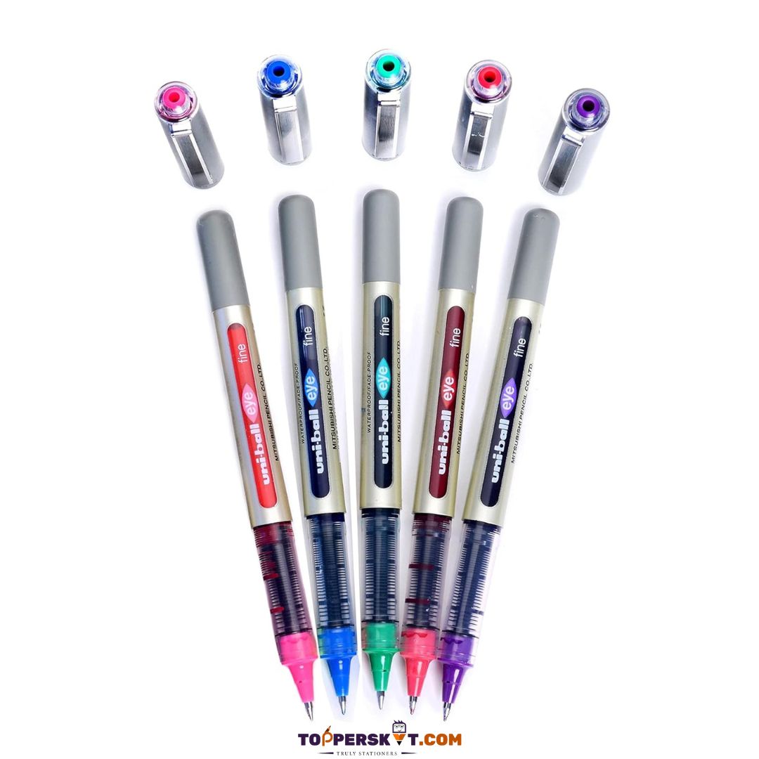 Linc Uni-ball Eye Liquid Ink Rollerball Color Pen ( Pack Of 5 )