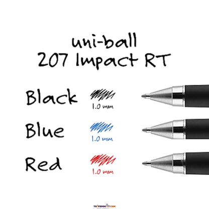 Uni-ball Gel Impact RT Gel Ink Roller Ball Pen Black (Pack Of 1)