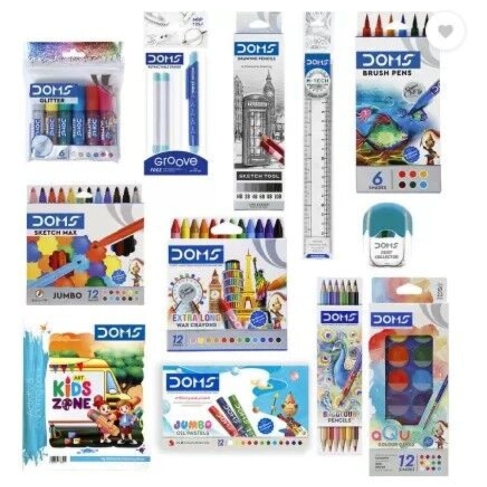 art gear Doms Art Gear Kit – A Complete Creative Toolkit for Artists (Pack of 1 – Topperskit LLP