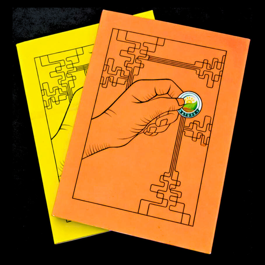 (2 Pcs.) Nature A4 Semi-Rough Single Line  Register – 368 Pages Each (736 Pages Total)