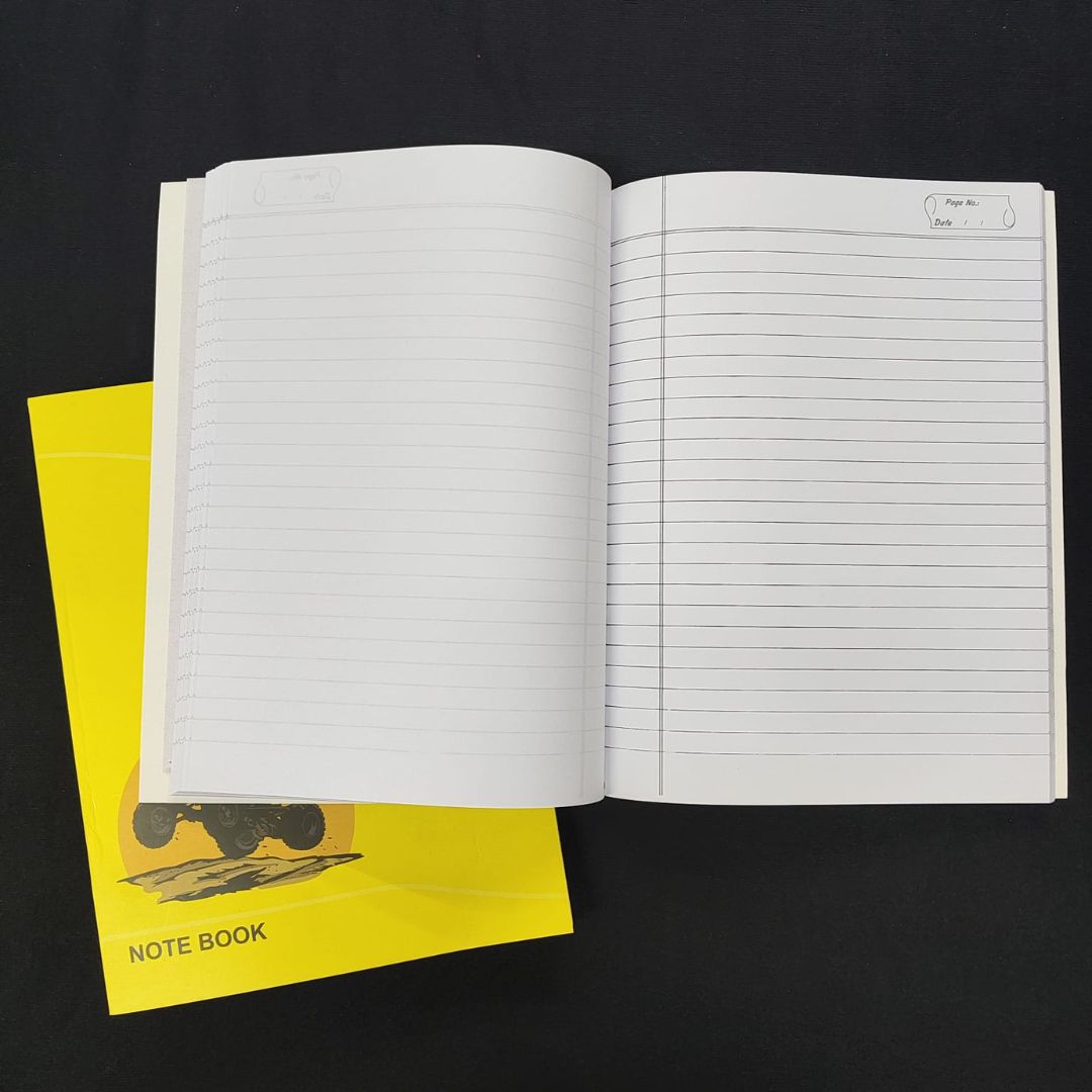 N. Nature Single Line Interleaf Convent Notebook – 176 Pages (Pack of ...