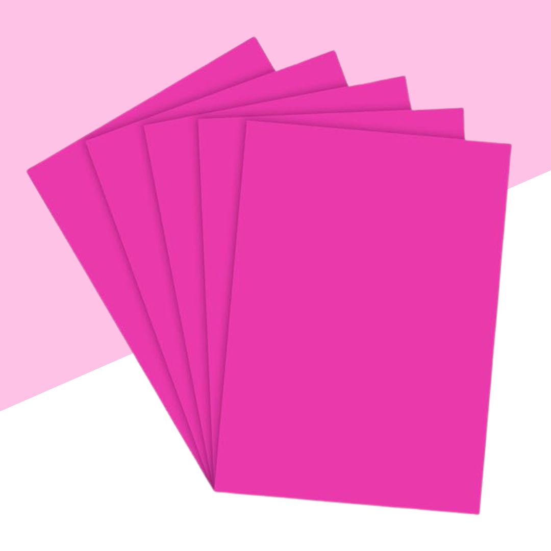 A4 Multipurpose Pastel Paper - Dark Pink ( Pack of 20 )