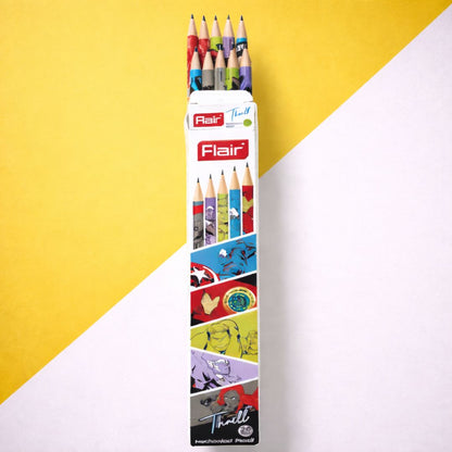 Flair THRILL 2.0 Mechanical Pencil Set Stylish Click Mechanism- (Pack of 10)
