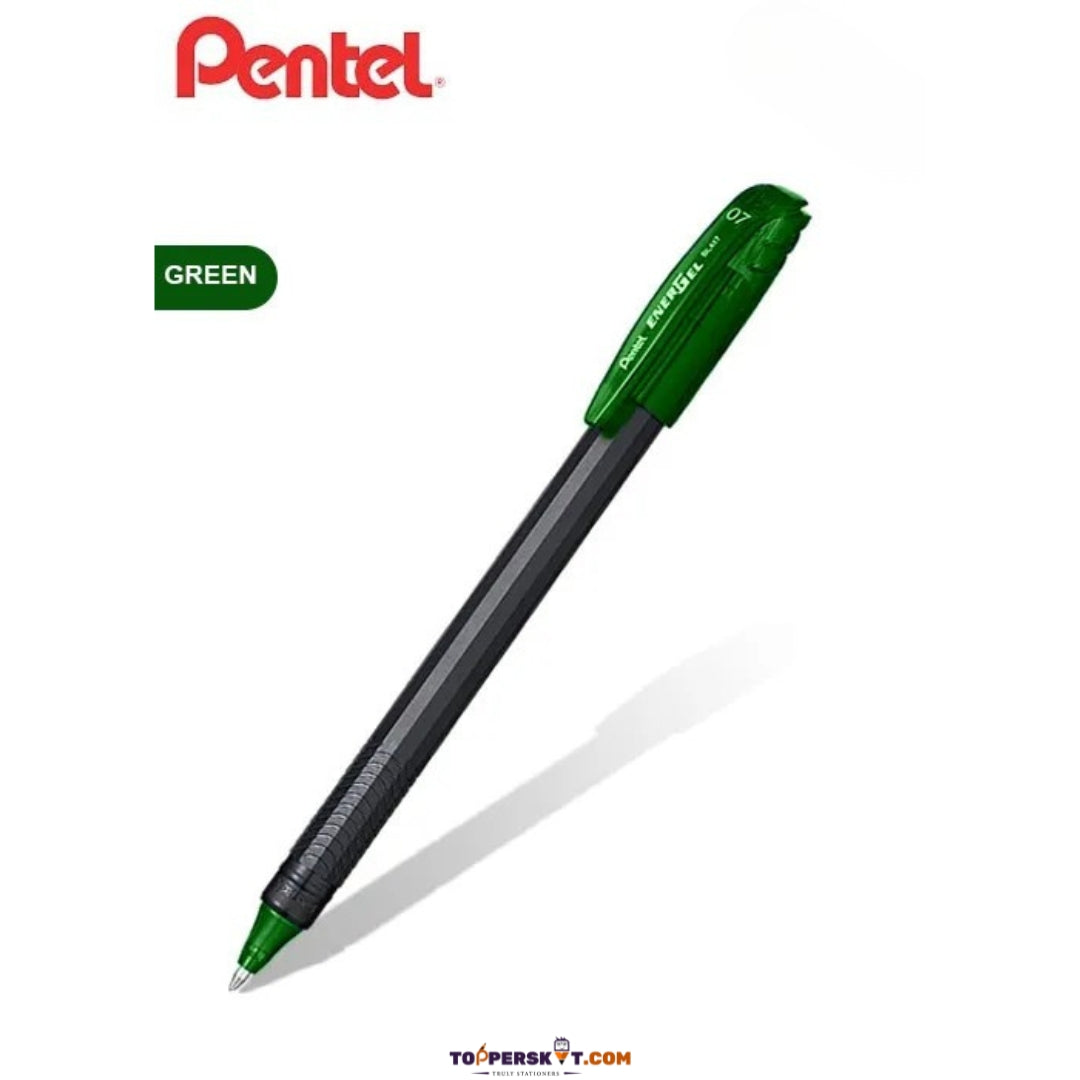 Pentel Ener Gel BK417 0.7 mm Gel Pen – Lime Green (Pack of 1)