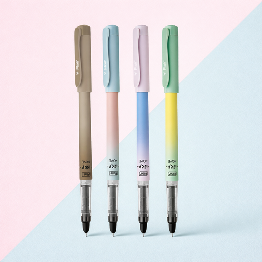 Flair Premium Pastel Gradient Fountain Pen - Blue Ink (Pack of 1)