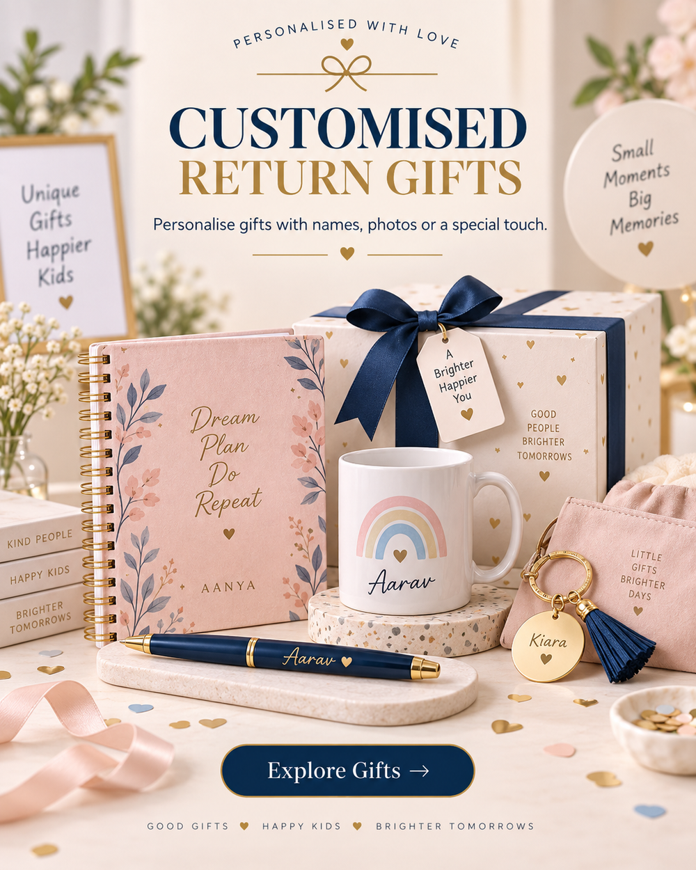 Customised Return Gifts