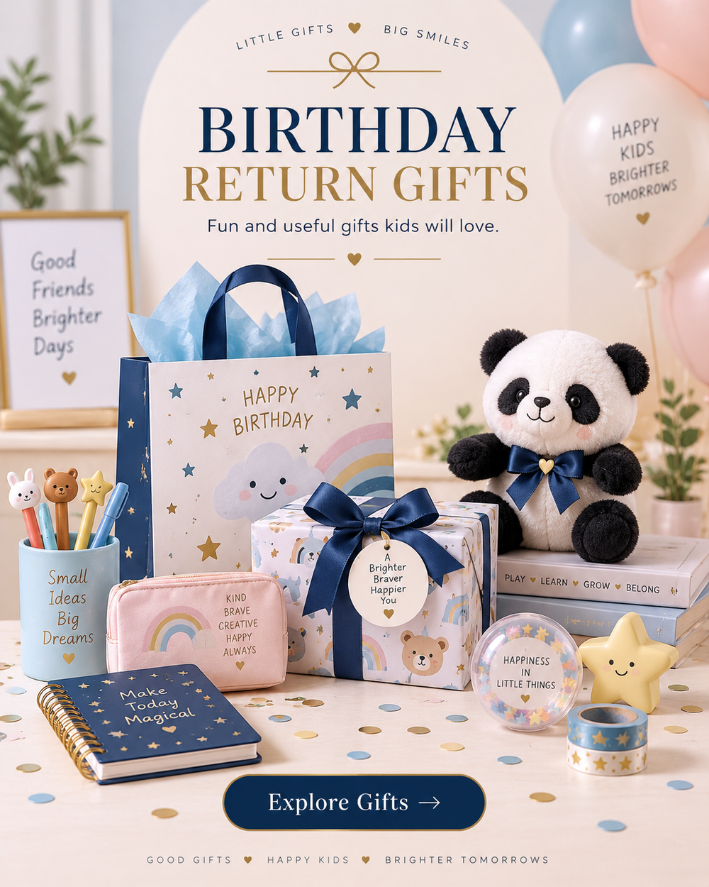 Birthday Return Gifts