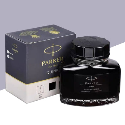 Parker EST. 1888 Quink 30ml Black Ink Bottle (Pack of 1)