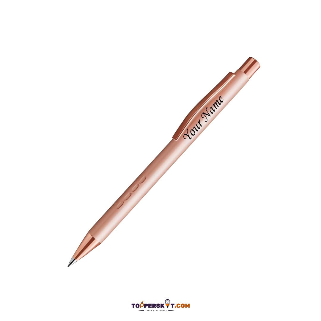Flair MAGNA Premium Rose Gold Metal Ballpoint Pen- Blue Ink (Pack of 1)