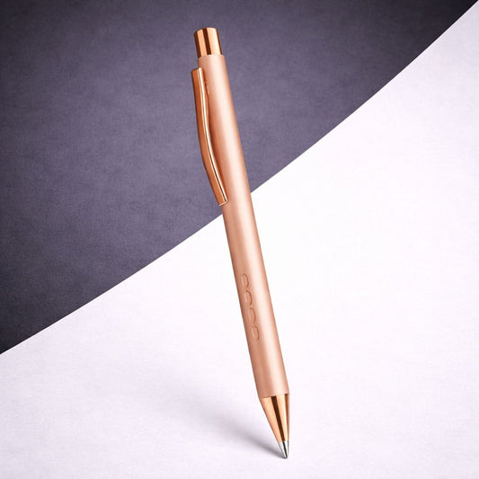 Flair MAGNA Premium Rose Gold Metal Ballpoint Pen- Blue Ink (Pack of 1)