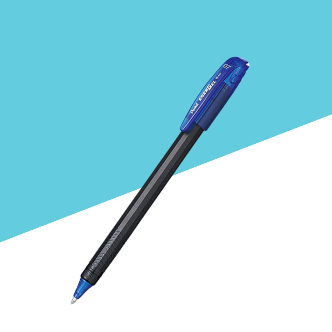 Pentel Ener Gel BK417 0.7 mm Gel Pen – Sky Blue (Pack of 1)