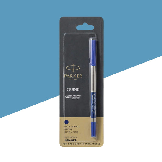 Parker Quink Ultra Fine Navigator Technology Ball Pen Refill – Blue Ink (Pack of 1)