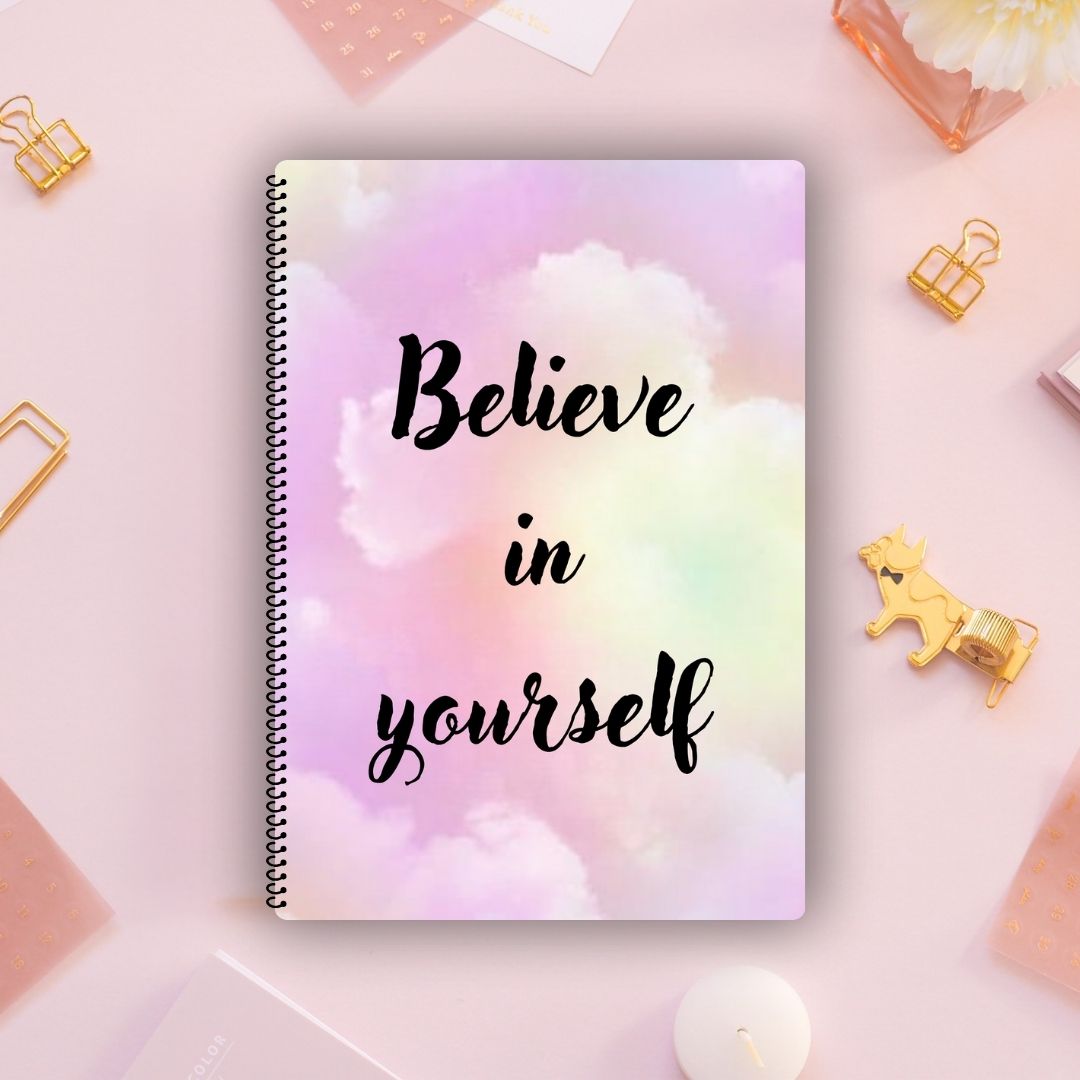 A4 Size Unruled Spiral Notebook– Premium Quality (Pack of 1)