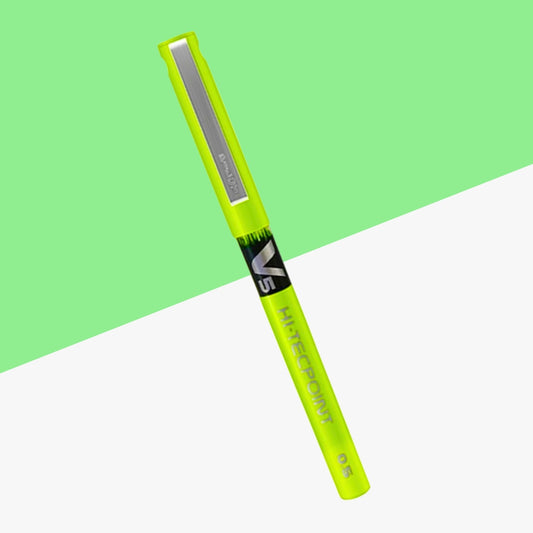 Pilot V5 Hitech Point Gel Pen – Light Green ( Pack of 1 )