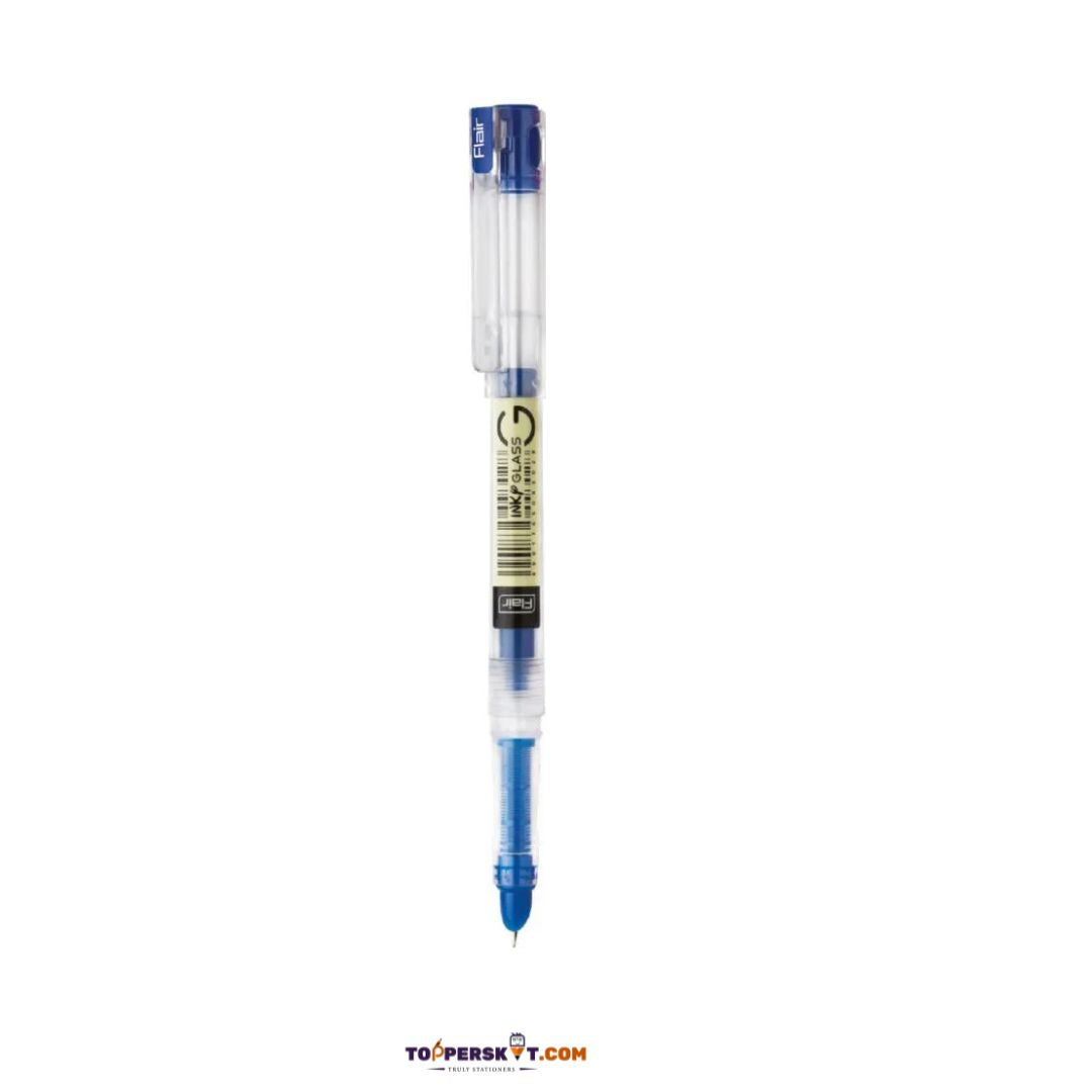 Flair Inky Glass Fountain Pen - Blue Ink (Pack of 1)