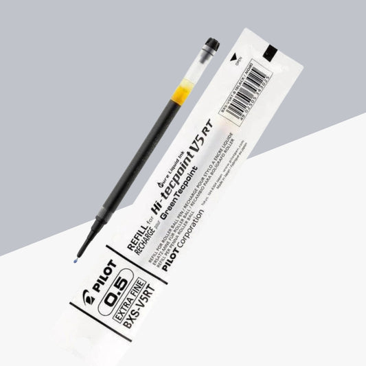 Pilot Hi-Tecpoint V5RT 0.5mm Roller Ball Pen Refill – Black  Ink (Pack of 1)