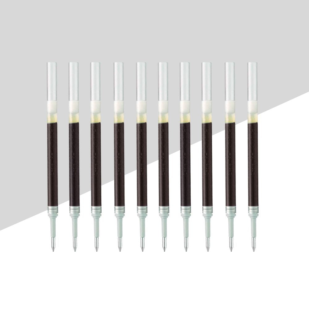 ( 10 pcs.) Flair V2 Black Gel Refill - Smooth Writing Gel Ink