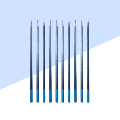 (10 pcs.) Win Guide Ball Pen Refills  0.6mm- Blue