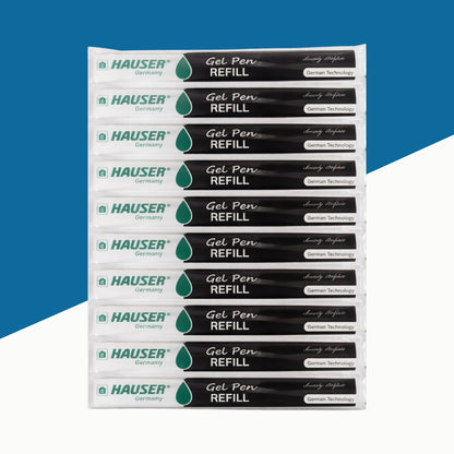 ( 10 pcs.) Hauser Gel Pen Refill – Blue