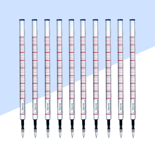 ( 10 pcs.) Flair Writo-Meter Ball Pen Refill -Blue