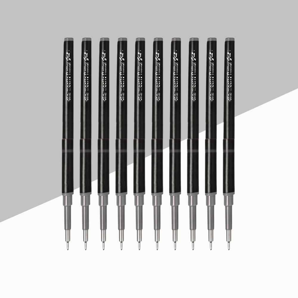 ( 10 pcs.) Cello Freeflo Gel Ink Roller Refill – Black