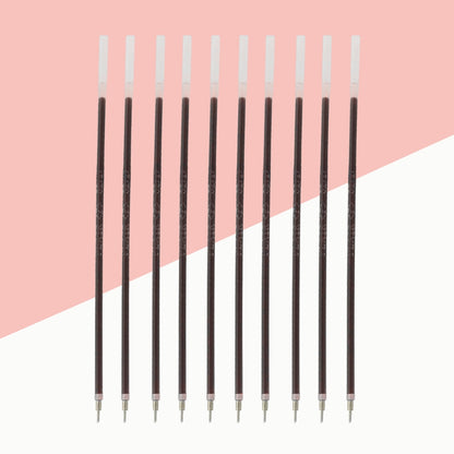 (10 pcs.) Cello Butterflow Simply Ball Refill - Red