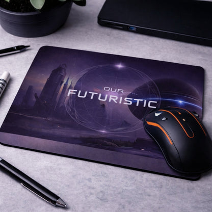 Our Futuristic Design Mouse Pad – Foldable With Vibrant Colors (Pack of 1)