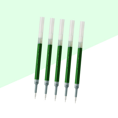(5 Pcs. ) Pentel Energel 0.7 mm Gel  Pen Refill – Green