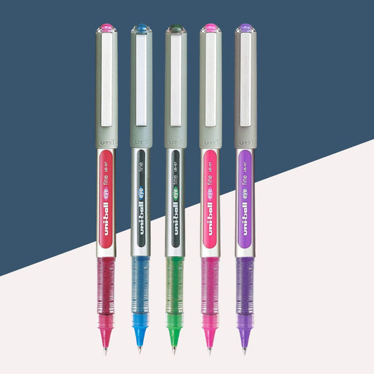 Linc Uni-ball Eye Liquid Ink Rollerball Color Pen ( Pack Of 5 )