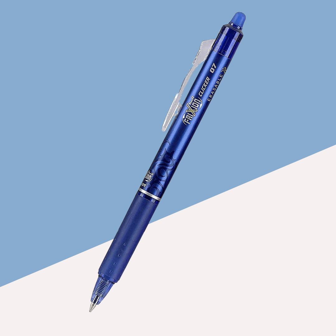 Pilot Frixon Erasable Roller Ball Pen – Blue : Write, Erase, Repeat with Innovative Thermo-Sensitive Ink ( Pack of 1 ) - Topperskit LLP