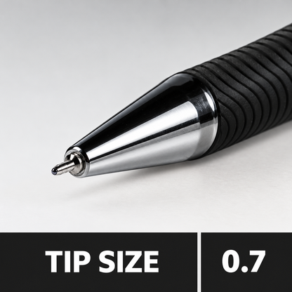 (5 pcs)Cello Butterflow Ballpoint Pen – Black
