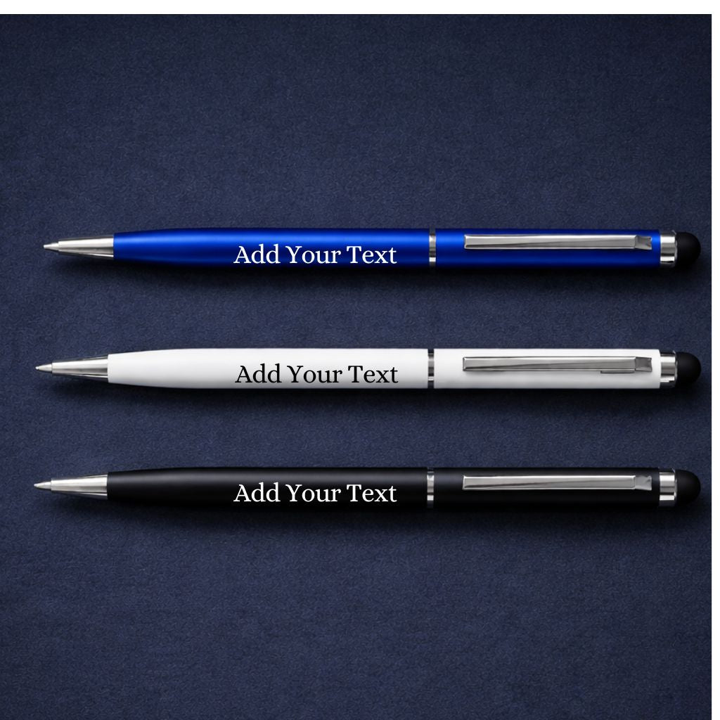Premium Metal Stylus Ballpoint Pen  with Premium Box- Blue Ink (Pack Of 1)