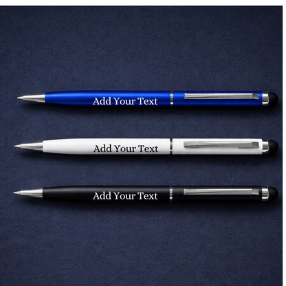 Premium Metal Stylus Ballpoint Pen  with Premium Box- Blue Ink (Pack Of 1)
