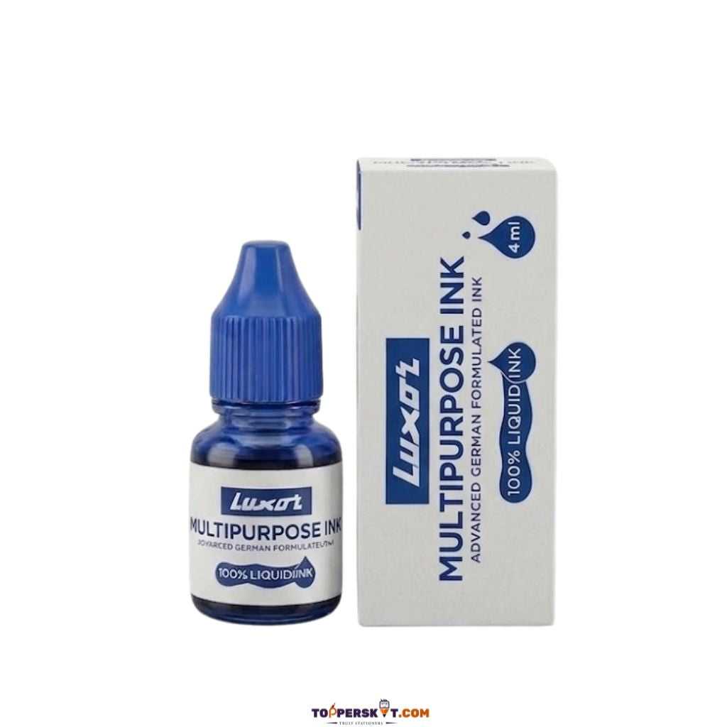 Luxor Multipurpose Gel Ink – Blue ( Pack of 1 )