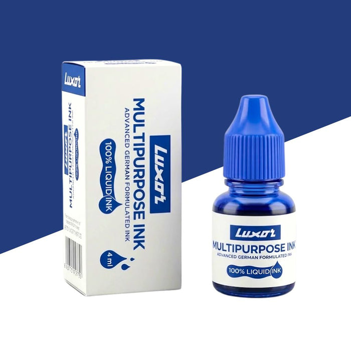 Luxor Multipurpose Gel Ink – Blue ( Pack of 1 )