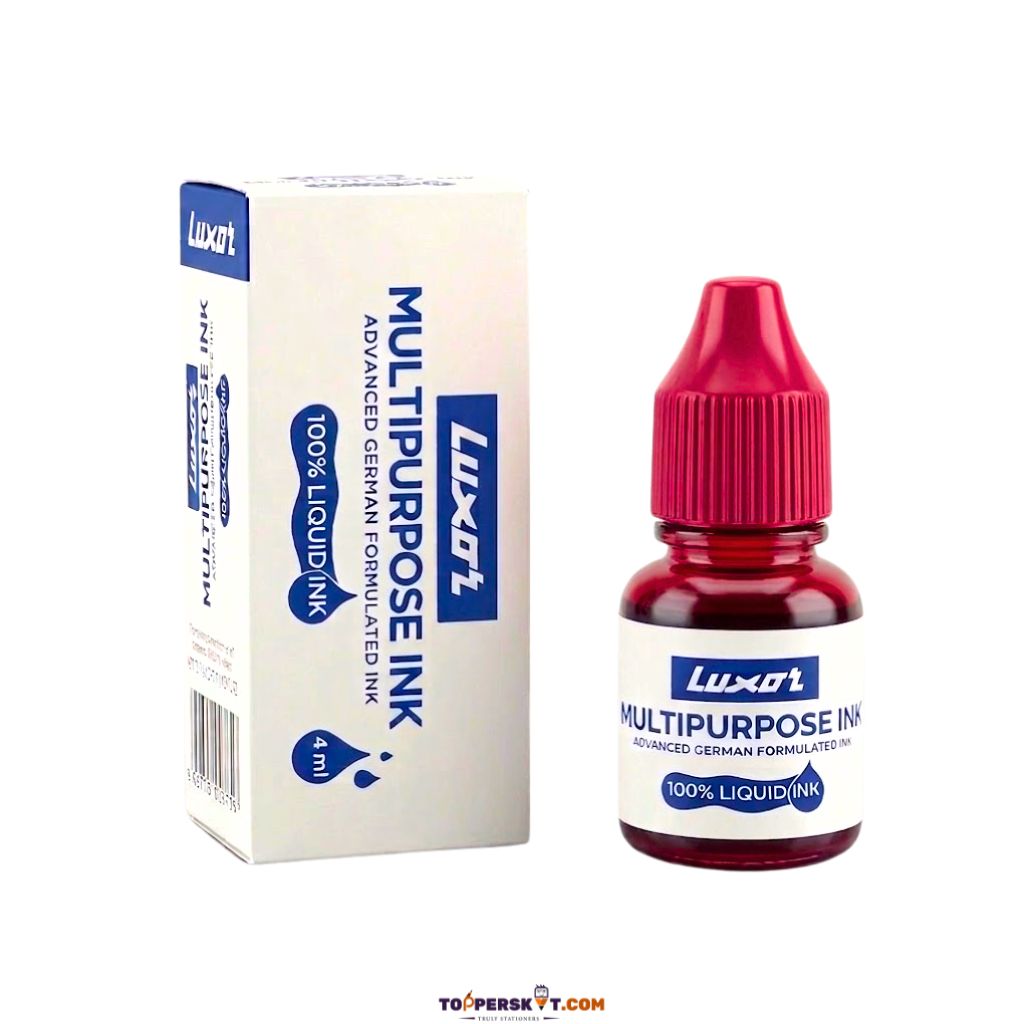 Luxor Multipurpose Gel Ink – Red ( Pack of 1 )