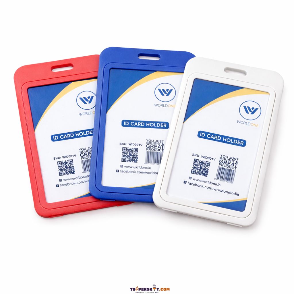 WorldOne Premium Vertical I-D Card Holder