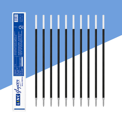 (10 Pcs.) Linc Glycer Ball Pen Refill - Blue