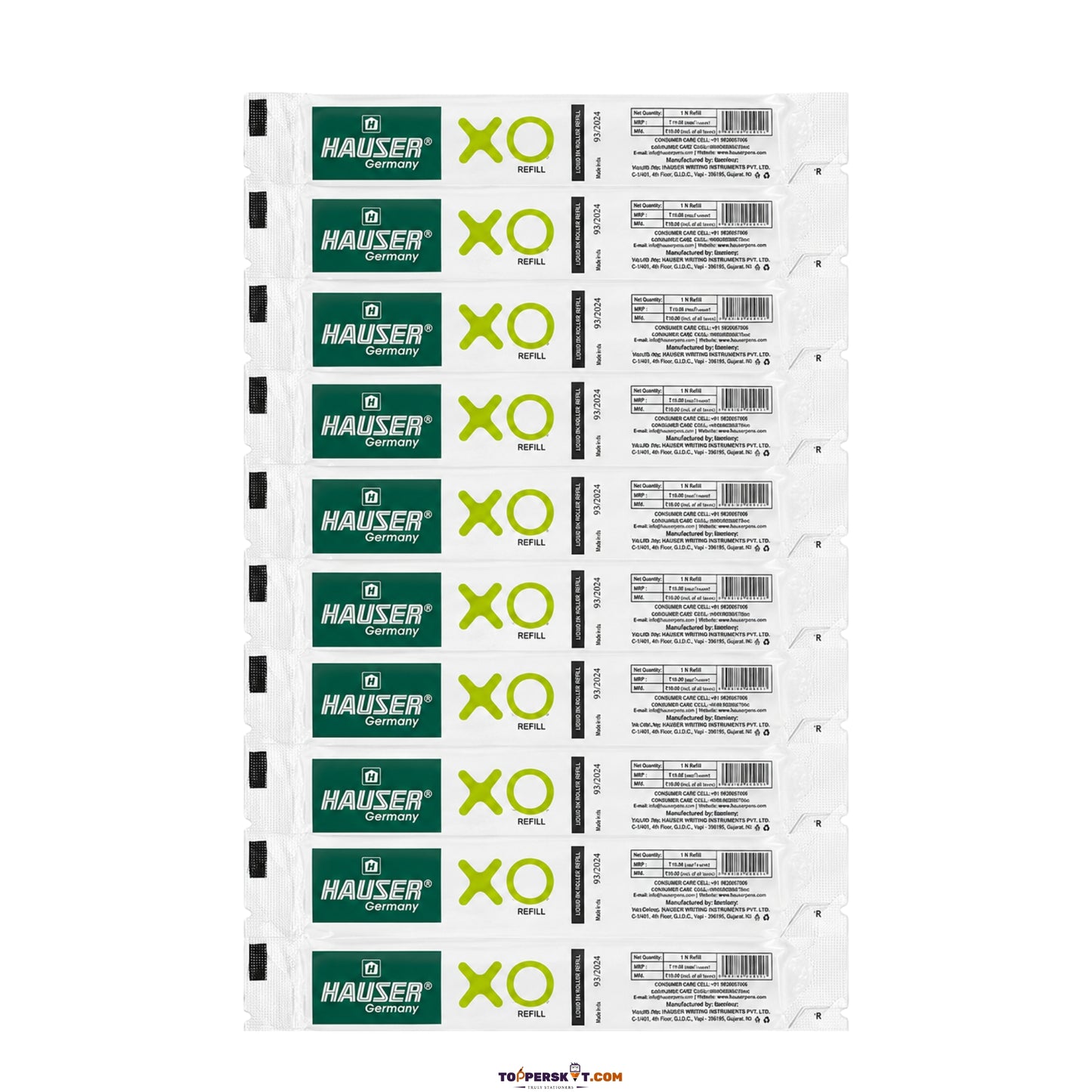 (10 Pcs.) Hauser XO Ball Refill – Blue