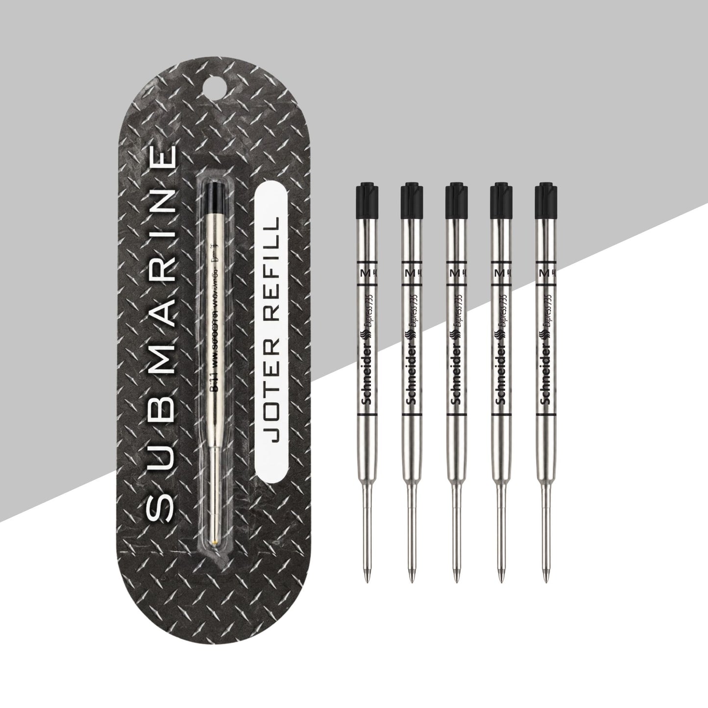 (5 Pcs.) Submarine Joter Ball Pen Refill – Black