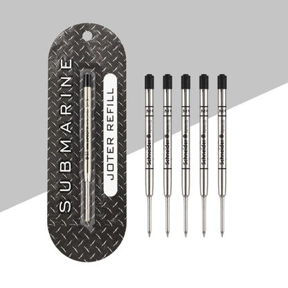 (5 Pcs.) Submarine Joter Ball Pen Refill – Black